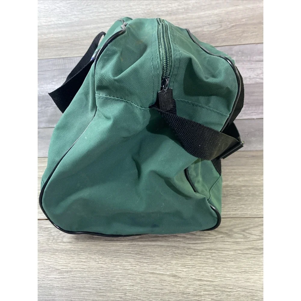 NFL Duffel Bag Unisex OS Green Fair Vintage National Car Rental Logo Canvas